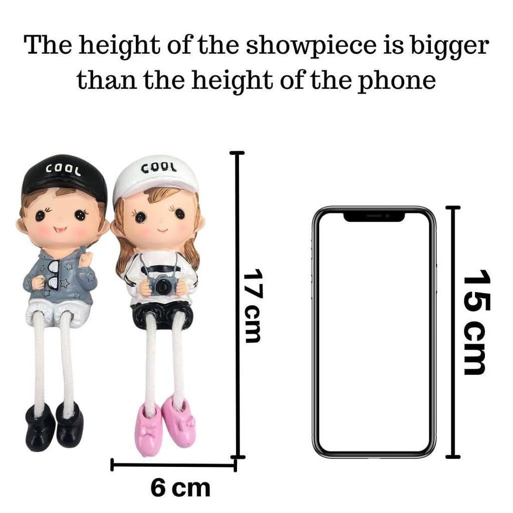 1 Set Hängende Beine Romantisches Paar Schauobjekt | Niedliches Jungen- & Mädchengeschenk für Ihn/Sie, Muttertag, Heimdeko, Wohnzimmer, Schlafzimmer