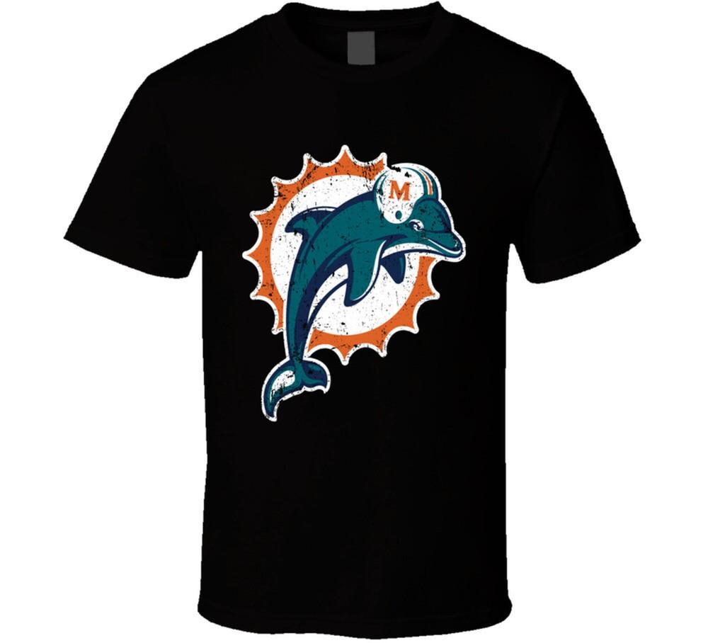 Miami Dolphins Distressed Unisex T-Shirt XXXXL