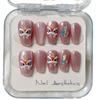Exquisite Handmade Lion Nail Art National Style Handcrafted Decoration Nail