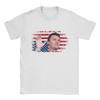 Fashion Rest In Peace Charlie Kirk American Flag TShirts for Men Round Collar Cotton T Shirts Short Sleeve Tee Shirt Adult Tops