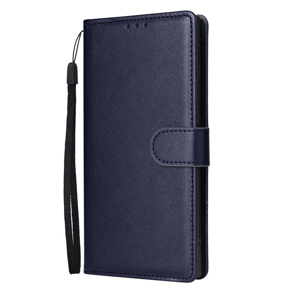 

Для Samsung Galaxy A15 A25 A35 A55 A54 A14 A24 A23 A13 A05 A05s A03s A04s A04 A04e A02s A34 A53 A73 A33 5G флип-кошелек PU кожа силиконовая задняя крышка Galaxy A33 синий