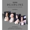 BLACKPINK - 3. Mini-Album [DEADLINE] (SILBER Version) + Zufällige Fotokarte (1 von 4) + Zusätzliches zufälliges Geschenk