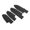 4Pcs/Set Car Front Rr Door Panel Armrest Cover Microfiber Lther Replacement for CRV 20072011