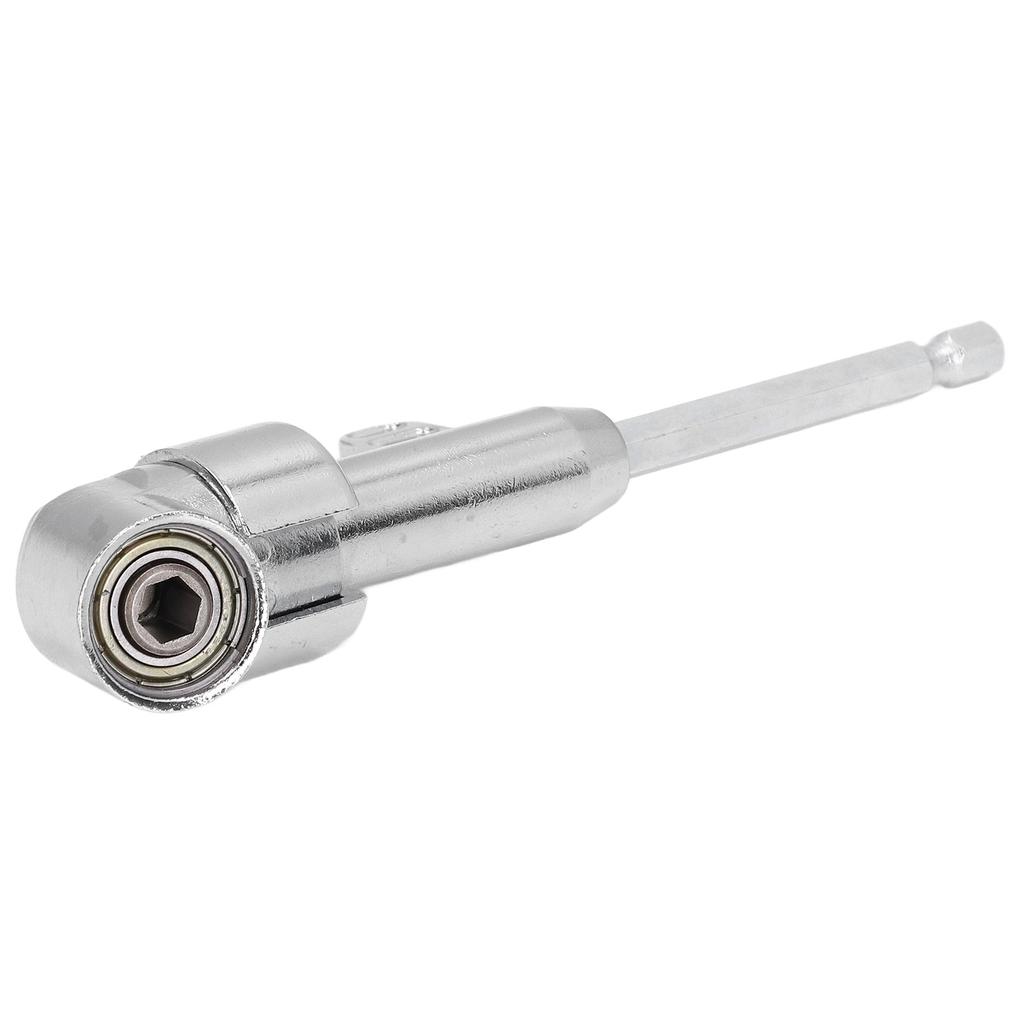 Right Angle Drill Adapter 105 Degree Driver Socket Bending Electric Screwdriver 14in Hex Shank