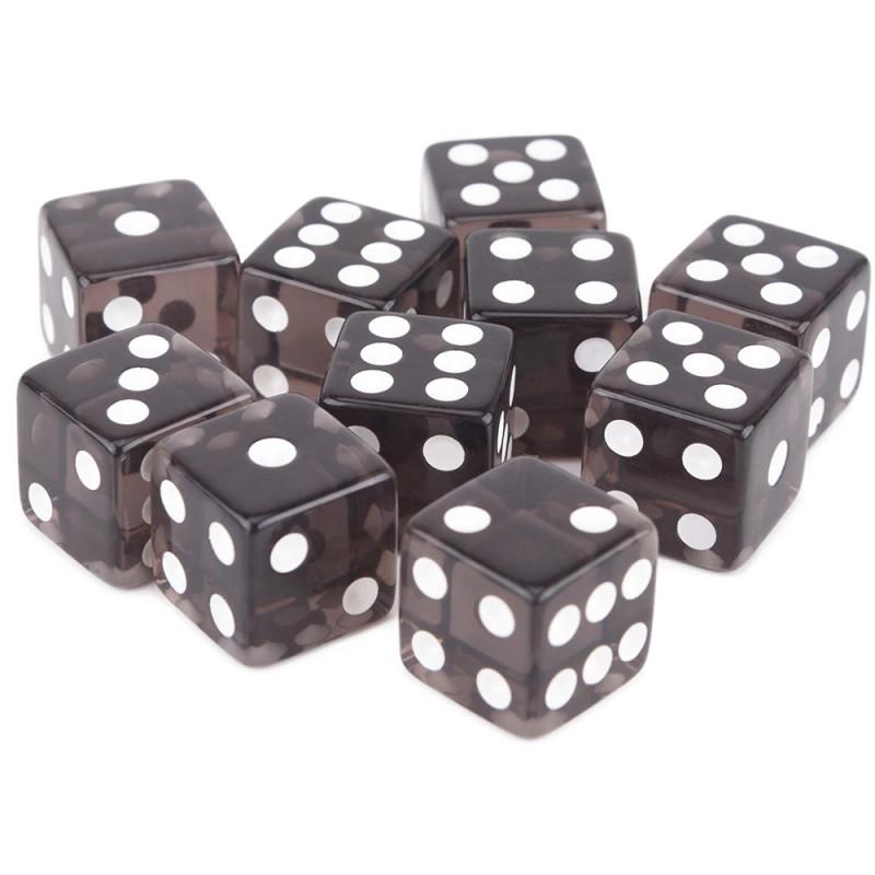 Kostka 1,6 cm rpg czarna magia kość sześciościenna k6