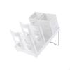 Paper Cup Holder Rack Slanted Countertop Organizer Compact for Coffee Shops, Cafes, Beverage
