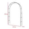 Decoratieve Buiten Tuinboog Metaal Bruiloft Gazebo Gazon Achtertuin Trellis voor Diverse