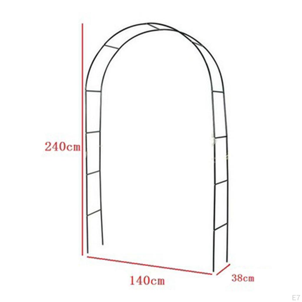 Decoratieve Buiten Tuinboog Metaal Bruiloft Gazebo Gazon Achtertuin Trellis voor Diverse
