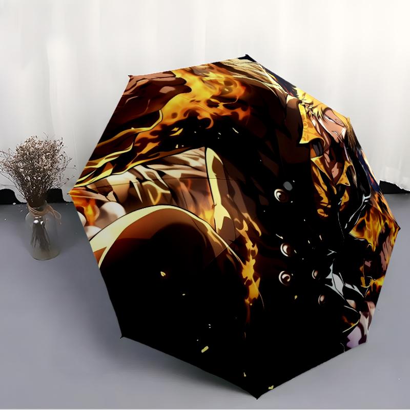 1pc S-Sanji Umbrella, Sun Protection, And UV Shielding. It Has Eight Sturdy Ribs for Outdoor Use And Perfect As a Holiday Gift
