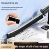 Multi-Functional Stiff Bristle Gap Brush for Bathroom, Toilet, Kitchen, and Window Cleaning