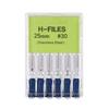 High Quality Dental H- Files Stainless Steel Hand Use Root Canal H File Endodontic Treatment File for Dentistry Instrument