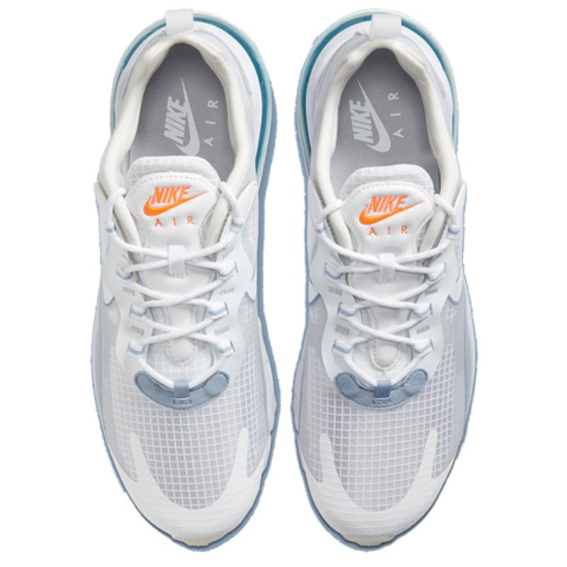 Nike Air Max 270 React White Pure Platinum Sneakers Casual Shoes CT1265-100