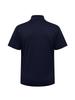 EIDER Ice-T Men'S Bubble Short Sleeve Zip-Up T-Shirt_Dark Navy