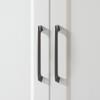Brass Gold Finish Cabinet Door Handles Minimalist Design Kitchen Handles  For Kitchen Cabinets