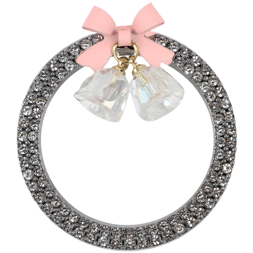 Stilvolles Autoinnenraum Auto Dekorativer Ring Autoinnendekoration Elegantes Design Lang anhaltender Glanz Für die meisten Automodelle