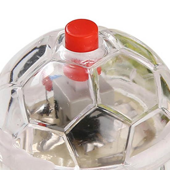 Pet Ball Toy Transparent Interactive Plastic Pet Cat Dogs Glowing Ball Toy for