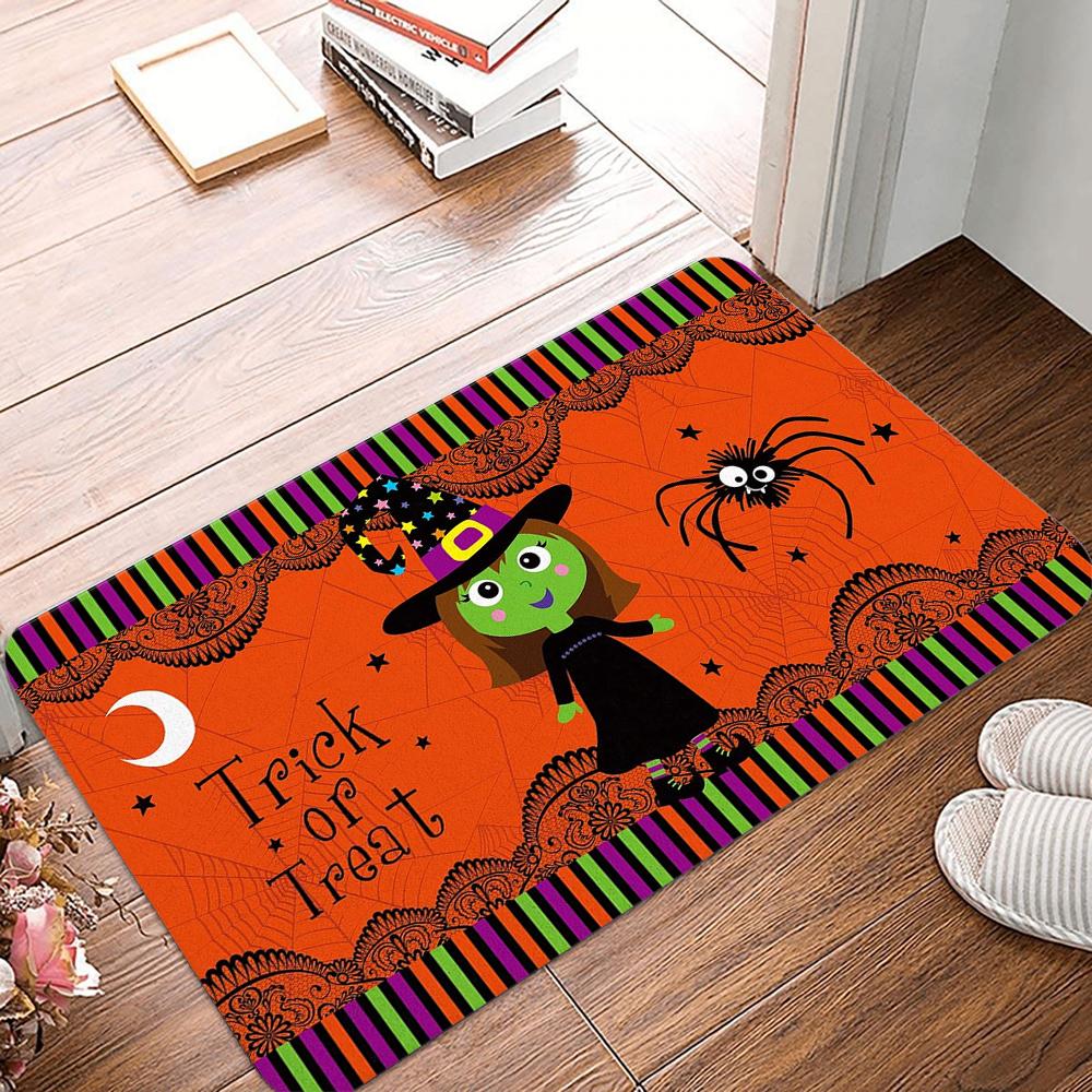 Halloween Vitajte Vstupný rohožka Domáca dekorácia Koberec Vnútorný Vonkajší Podlahová rohožka Obývacia izba Spálňa Kúpeľňa Kuchyňa Koberec