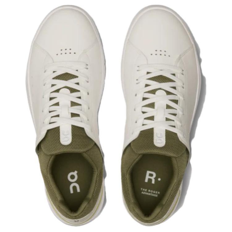 The Roger Advantage On 'White Olive' Sneakers 3MD10641528