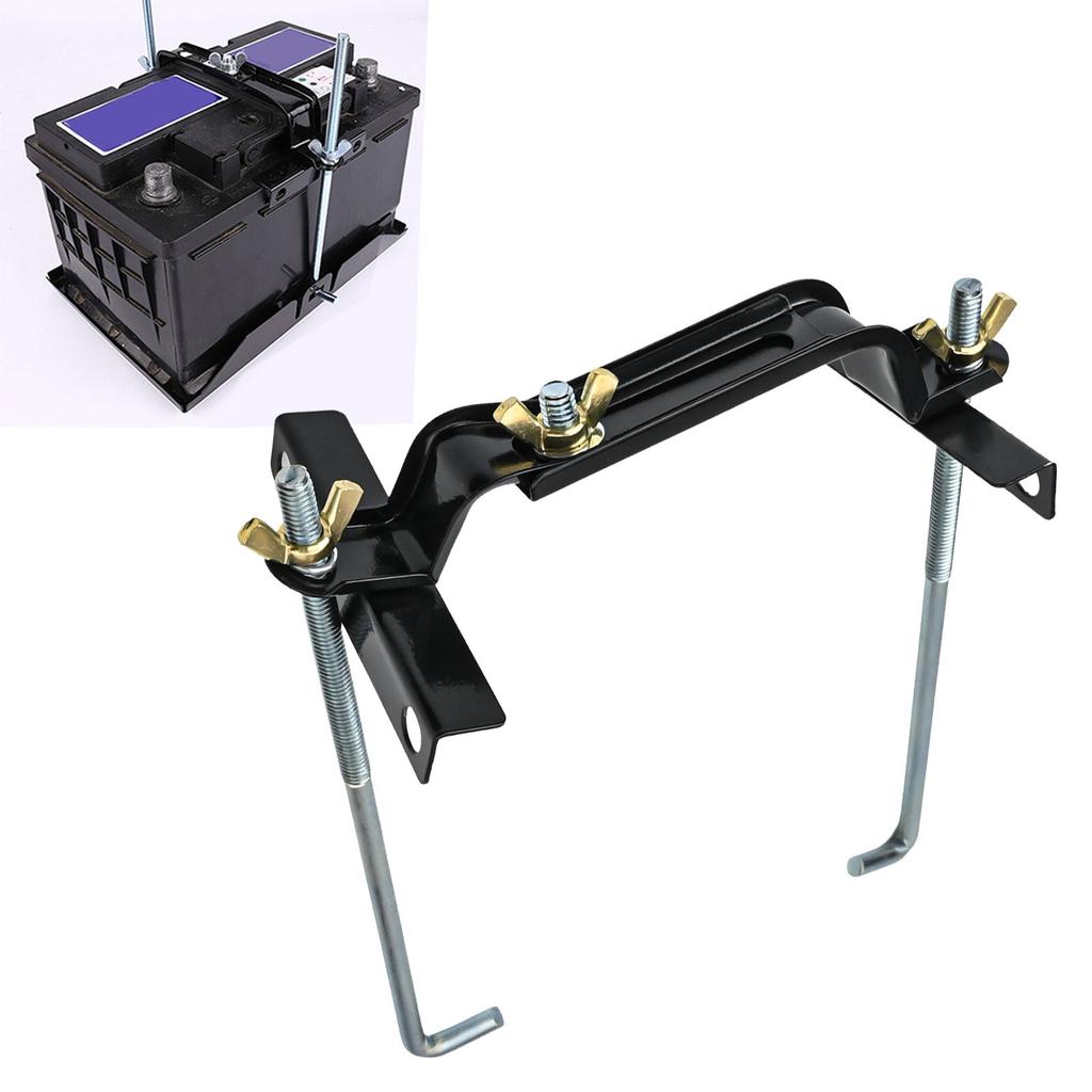 Battery Hold Down Solution with Adjustable Fitment for Cars and Boats