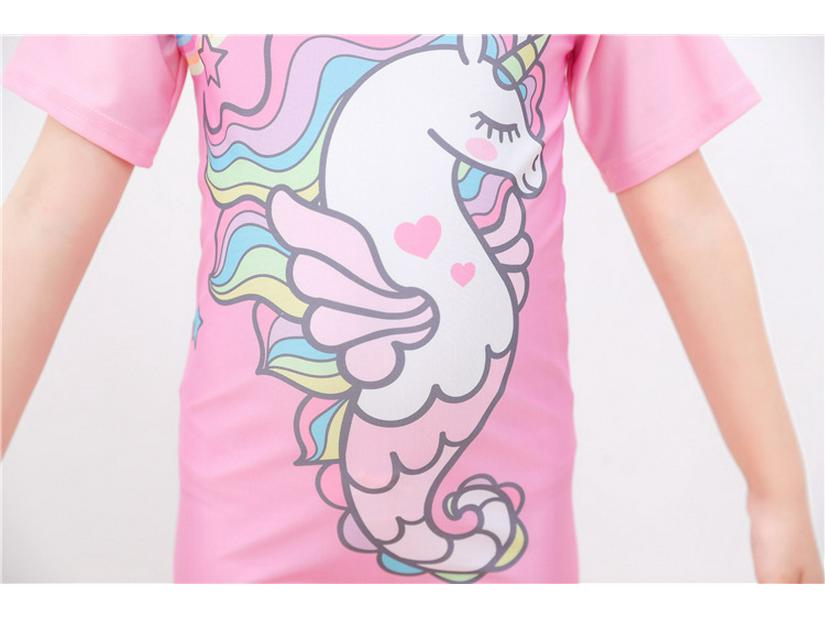 European & American Cartoon Kids' Quick-Dry One-Piece Swimsuit, Cute Design for Boys & Girls, Small To Medium Sizes