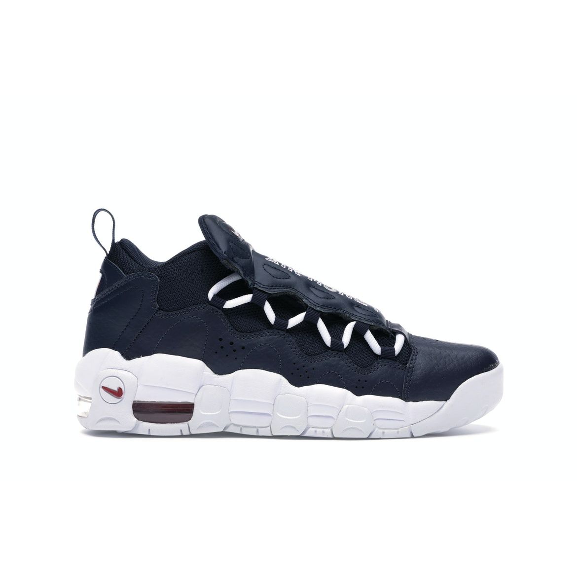 

Кроссовки Nike Air More Money GS Obsidian сине-бело-спортивно-красные AH5215-400