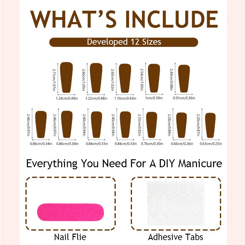 Uñas postizas pintadas a mano de flor de ciruelo chino con flores 2D y diseño de rombos para mujer