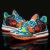 Cheap new couple adult graffiti large size training shoes cement floor sports shoes mandarin duck basketball shoes