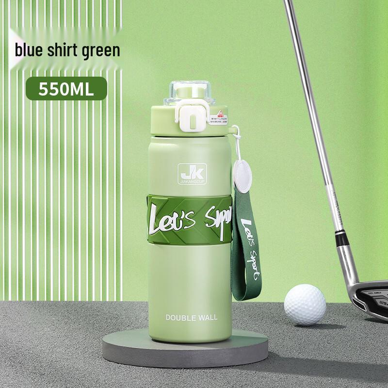 

OLOEY Stainless Steel Insulated Sports Water Bottle with Straw