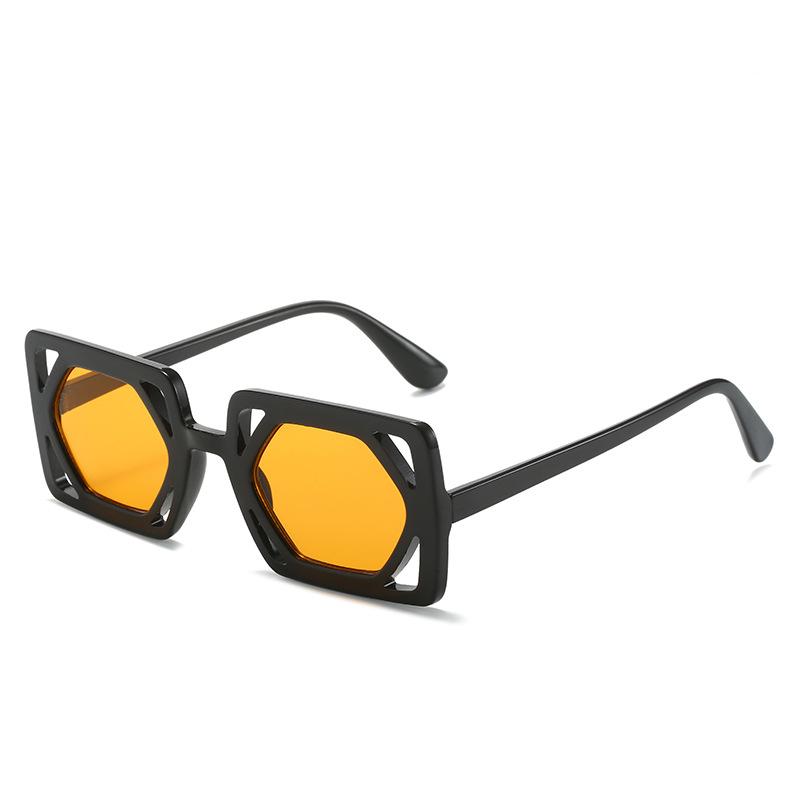 Hollowed Square Sunglasses Womenvintage Shades Men Trending Design Luxury Sun Glasses Uv400 Eyewear