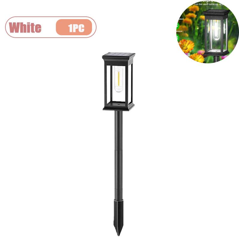 Tungsten Filament Solar Lights Outdoor Waterproof Garden Stake Lights for Yard Patio Lawn Pathway Atmosphere Decoration