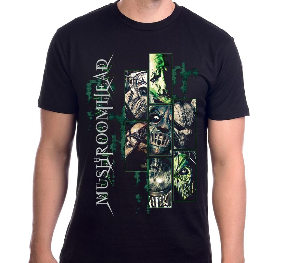 Mushroomhead Rock Band Xmas Reprinted Black Unisex Cotton T-Shirt S-XL XXXXL