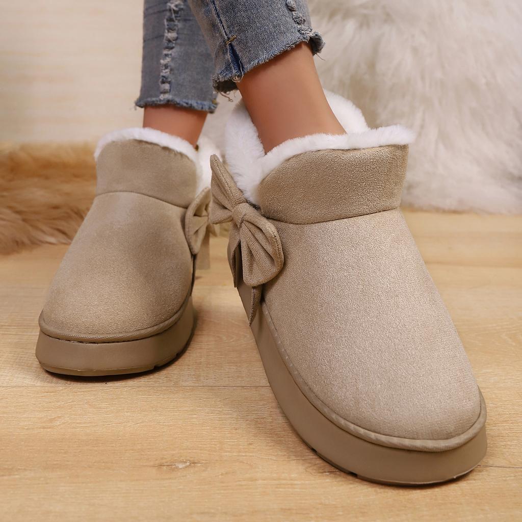 Home Cotton Slippers, Warm and Thick, Couple Style, Simple Autumn and Winter, Indoor Half Bag, and Home Decor