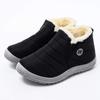 New Product Waterproof Wear Resistant Lightweight Elderly Shoes with Thick Velvet Casual Anti Slip Snow Boots In Large Size