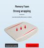 Cross-Border Memory Foam Car Seat Cushion - Matte, No Decoration, Bread Edge Design