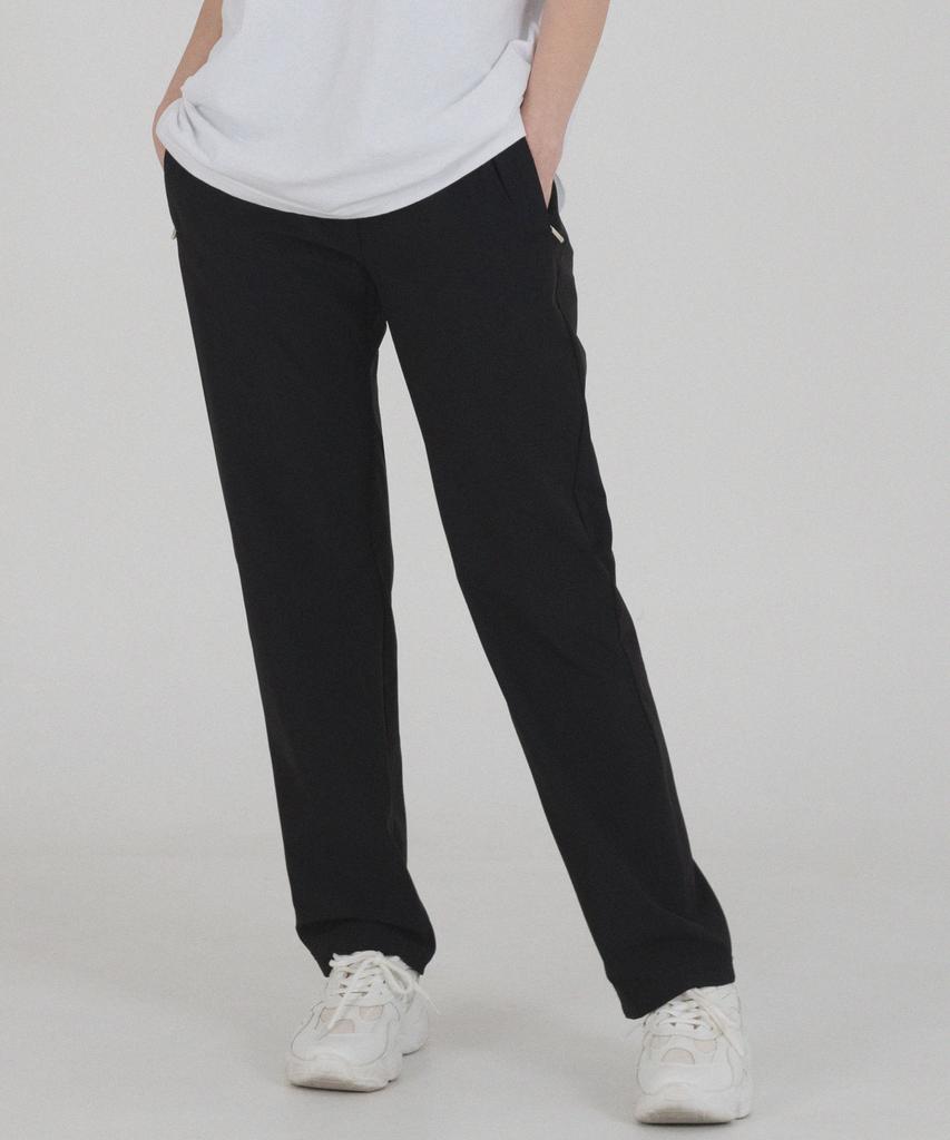 PIANER Cool Stretch Zipper Pocket Training Pants (Black)