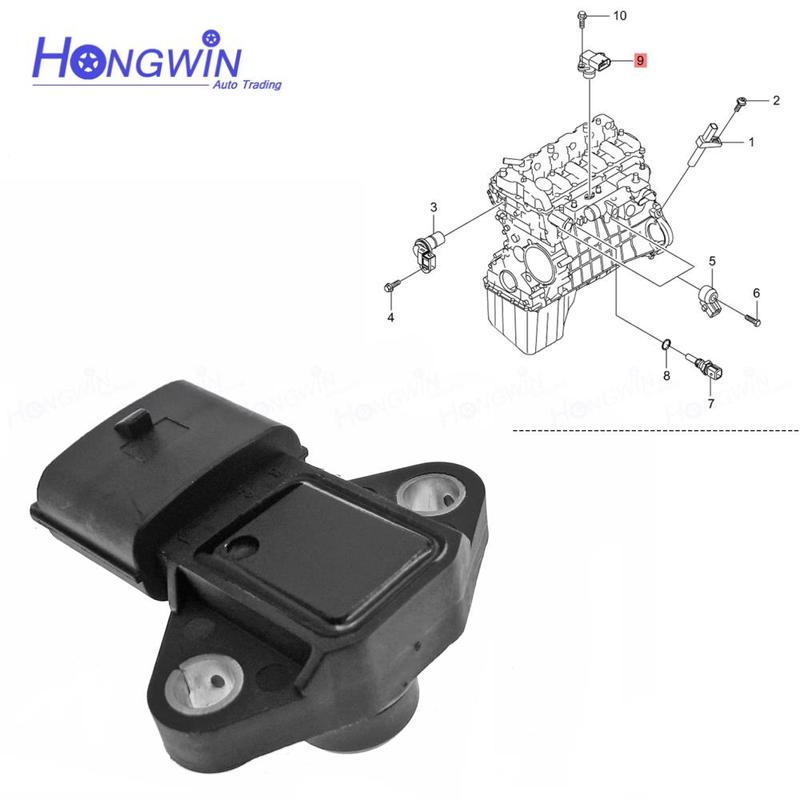 6675420017 MAP Boost Pressure Sensor For Ssangyong Rexton Rodius Actyon Stavic Kyron 2.0 2.7 Only Euro4 2006-2012 D20DT, D27DT