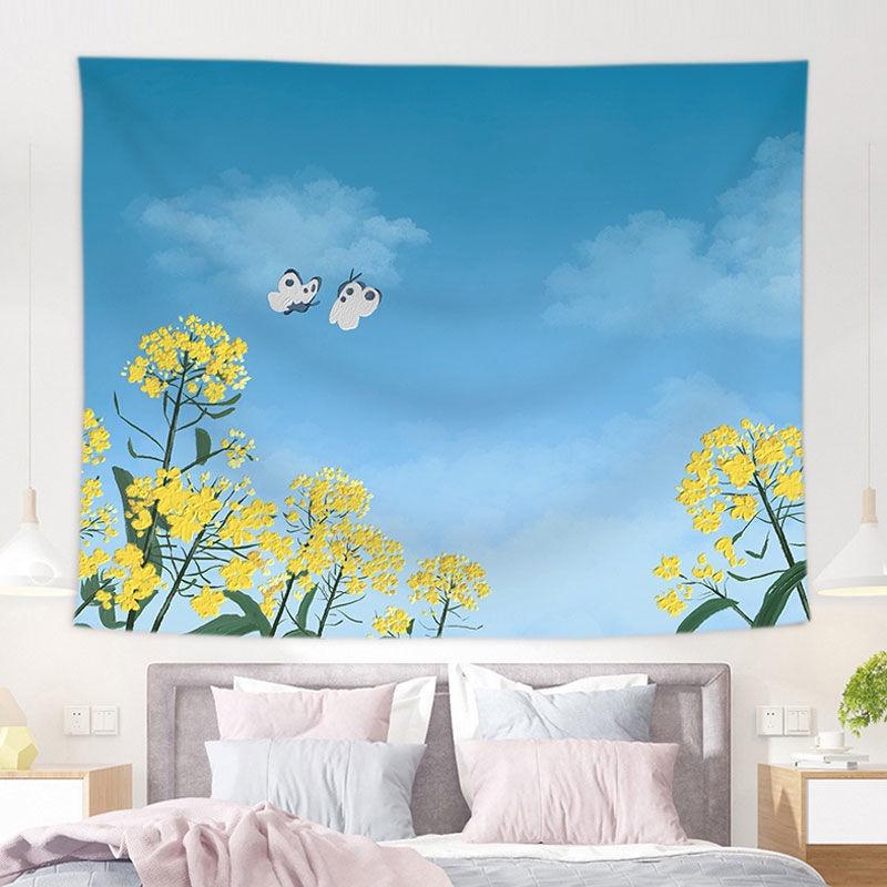 Home Decor Pink Moon Tapestry Background Fabric Oil Painting Dream Moon Room Decor Tapestry 230x180 cm alfombra de piso