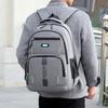 Unisex Minimalist Backpack - Multi-Layer Pocket Design for Business Travel & Student Life