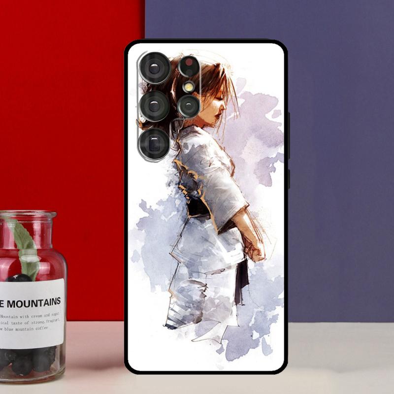Kung Fu Karate Taekwondo Kampfsport Hülle für Samsung Galaxy S25 Ultra S9 S10 S20 S22 Plus S21 FE S23 S24 Ultra Handyhülle