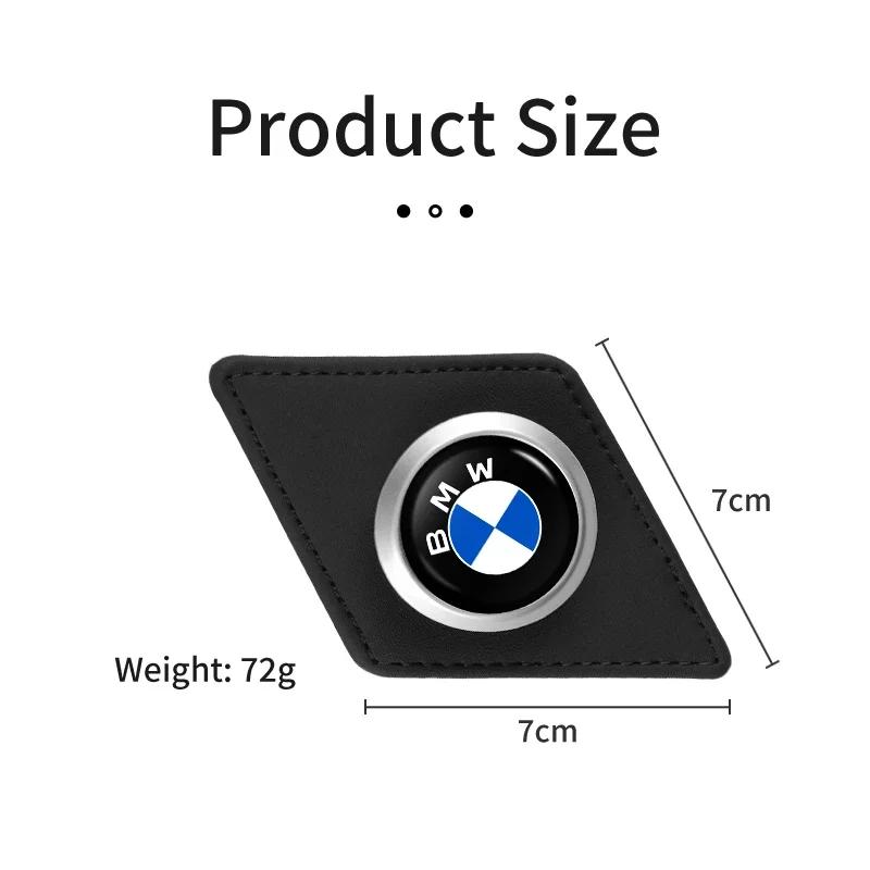 New Car Sunglasses Clip Sun Visor Rhombic Glasses Holder Interior Accessories For BMW Motorsport F11 G11 F10 G30 X3 X5 X6 S