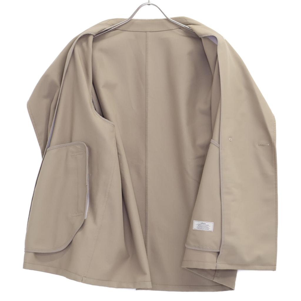 JOURNAL STANDARD Relume Beige Twill Double-breasted Short Trench Coat Coat F beigeUsed