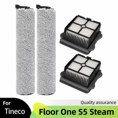 For Tineco FLOOR ONE Steam  Wet Dry Floor Washer Handheld Roller Soft Brush Hepa Filter Vacuum Cleaner Spare Parts Kits