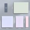 Morandi Korean-Style Sticky Notes - Medium, Strong Adhesive Memo Strips