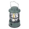 Campinglaterne Wiederaufladbar 3 Stufen IPX4 Wasserabweisend Retro Tragbar Zeltlampe für Notfälle