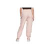 Nike Calças Jogger com Cordão e Logo Estampado em Cor Sólida Feminino Rosa DM6183-610