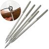 5Pcs DIY Handmad Leather Sewing Awl Hole Needle for Sewing or Repairing Leather  Shoes Canvas Tent Shoes Repairing Tools