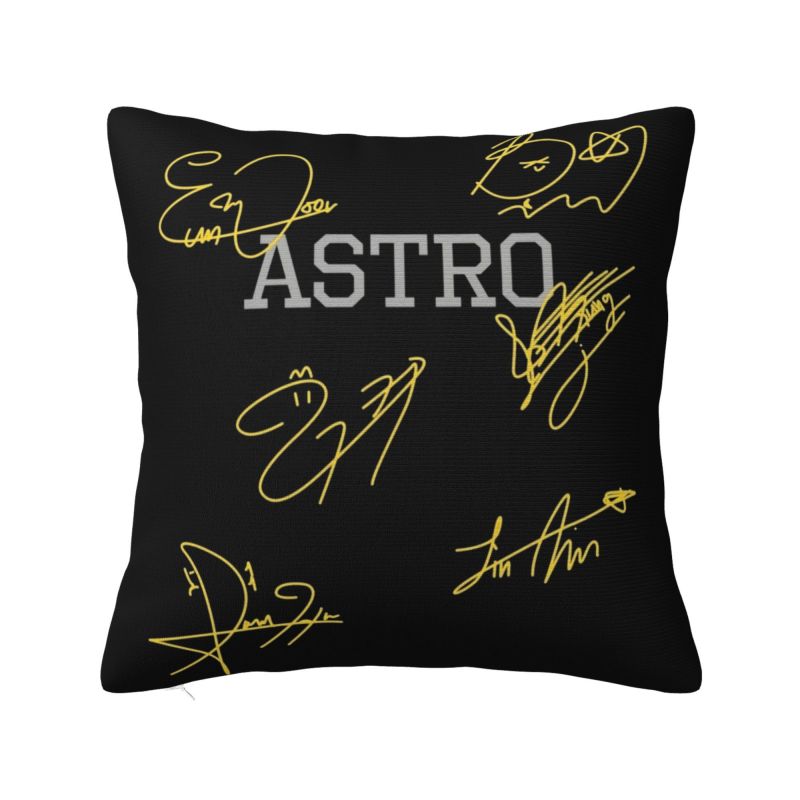 

Пользовательская Kpop Astros MJ Jinjin Cha Eun Woo Yoon San Ha Rocky Декоративная подушка для гостиной Современная наволочка Бархатная наволочка 30x30cm 12x12in