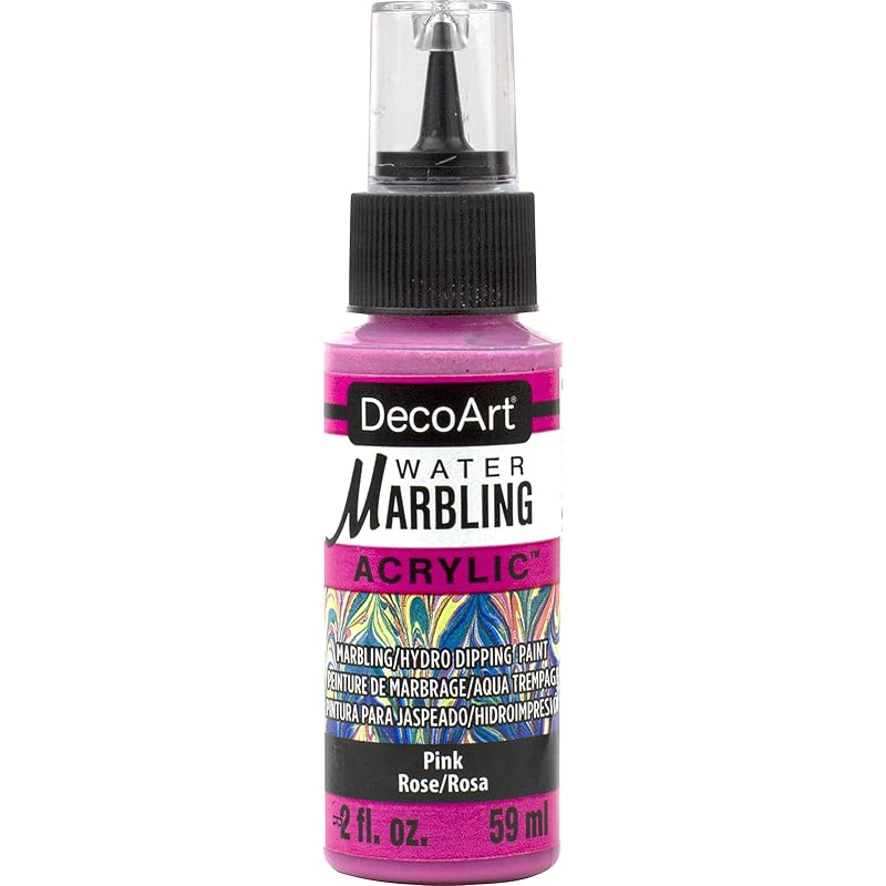 

deco art water marbling acrylic 59ml 05 pink