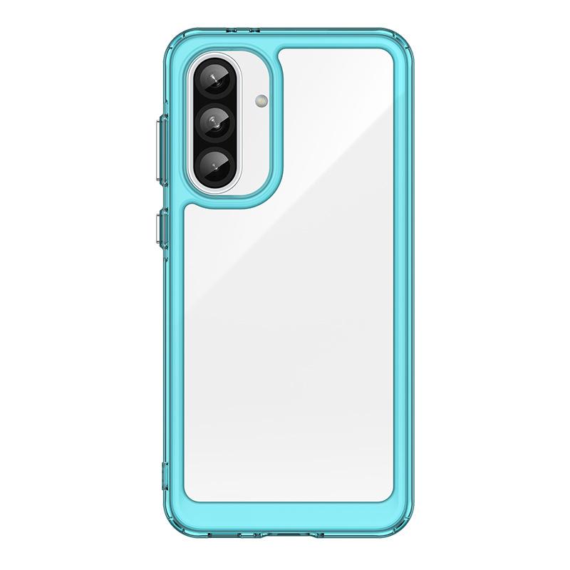 

Samsung Galaxy A56 5G Case, Clear Transparent Phone Case Cover for Samsung Galaxy A56 5G світло-синій колір