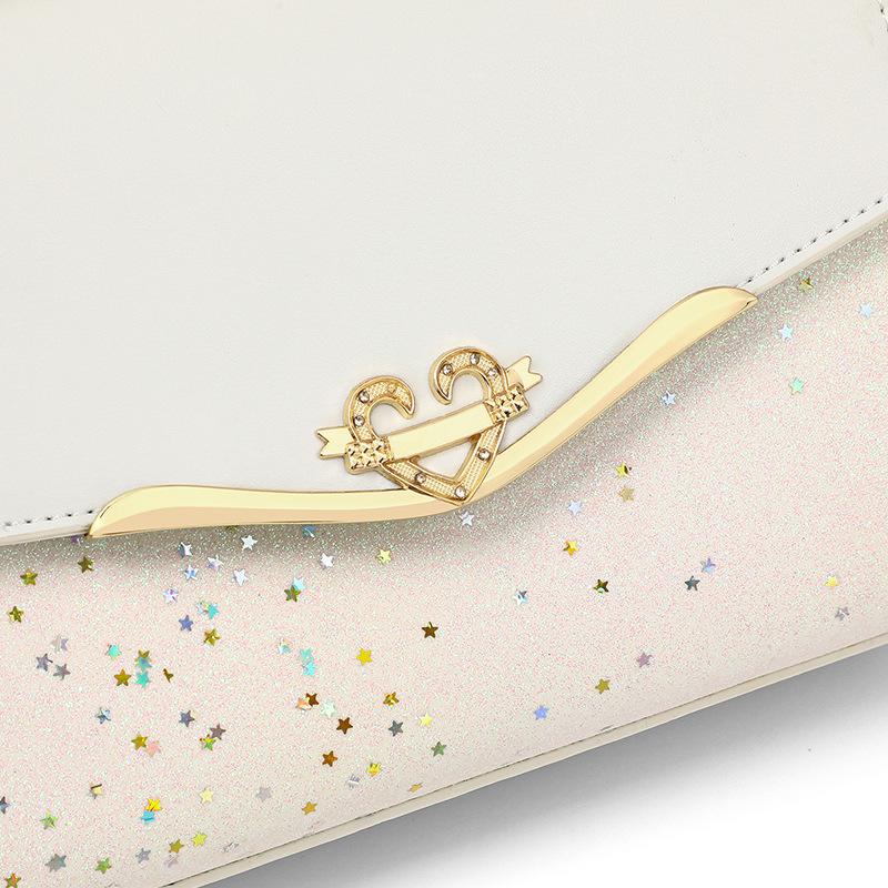 Dámská nová crossbody taška Podzimní a zimní taška s řetízkovým popruhem Jednoramenná Malá čtvercová taška pod paži